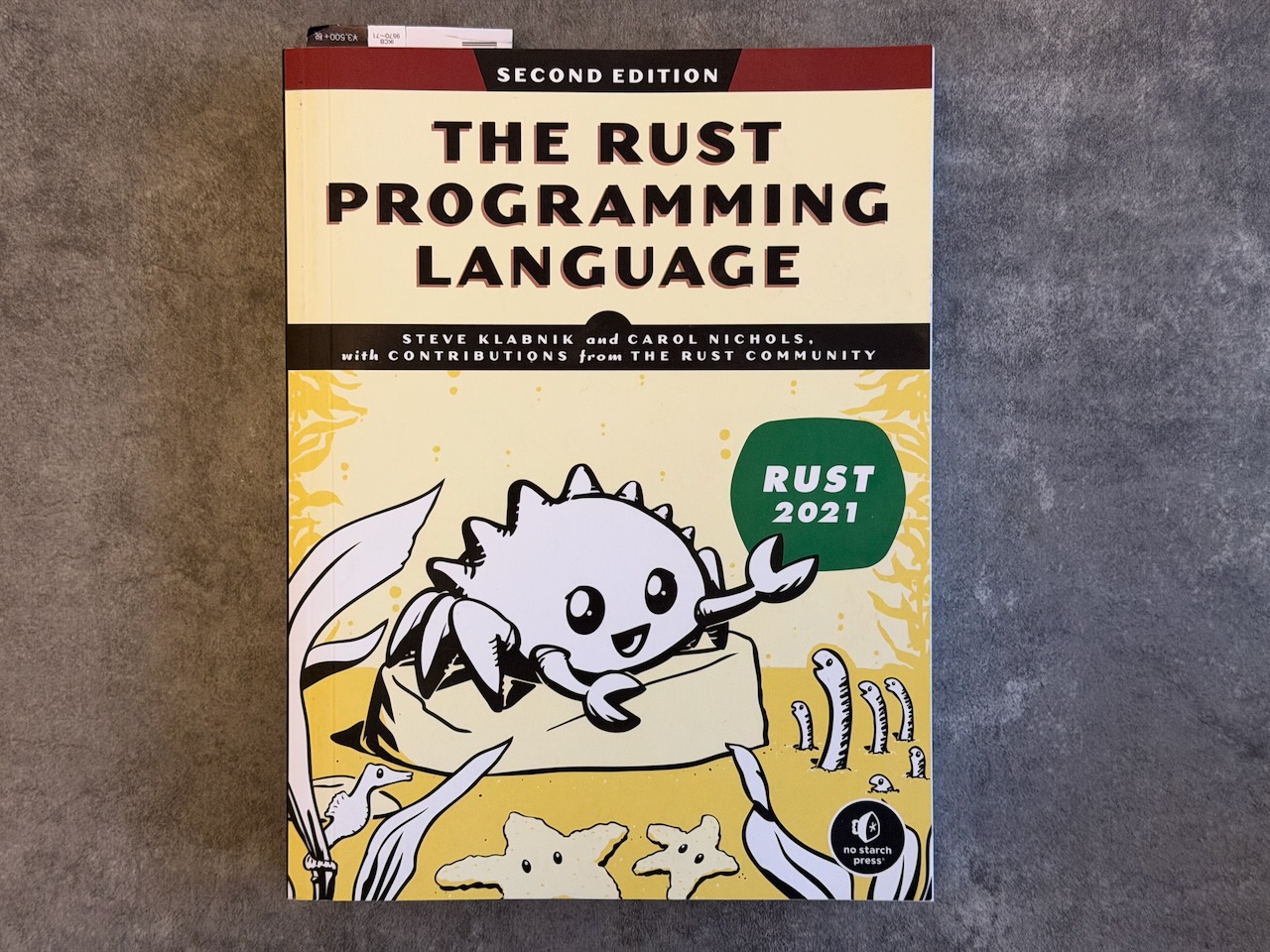 The Rust Programming Language book