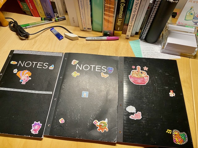 Note journals